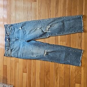 Kendall & Kylie Sz 12 Icon High Rise Strsight Jeans